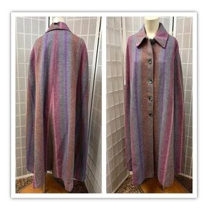 Avoca Handweavers, Woman’s,cape, vintage,Size12.: